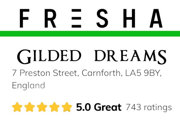 Gilded Dreams Fresha Service reviews