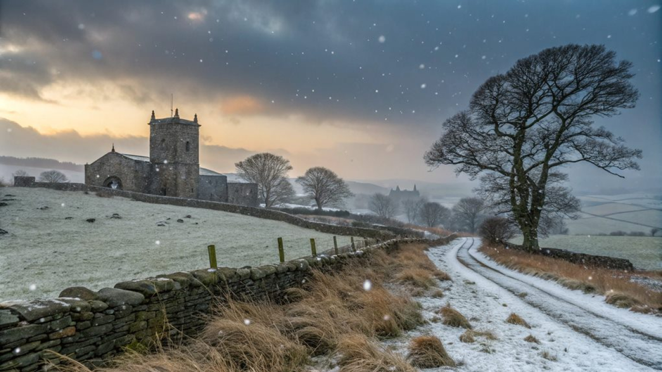 lancashire s enchanting winter landscape