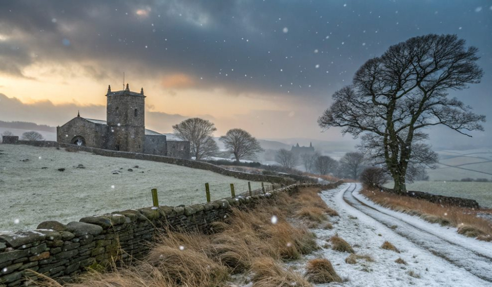 lancashire s enchanting winter landscape